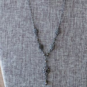 Silver Flower Necklace